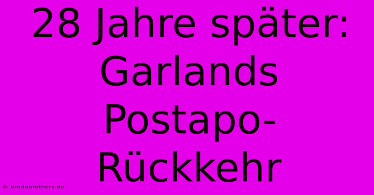 28 Jahre Später: Garlands Postapo-Rückkehr