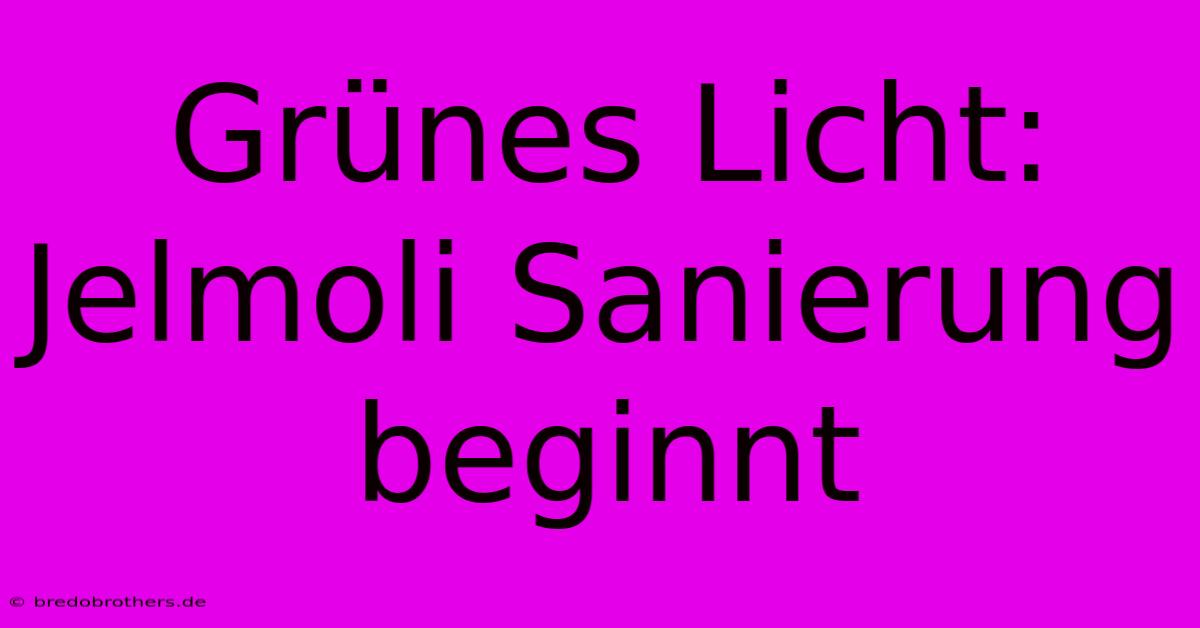 Grünes Licht: Jelmoli Sanierung Beginnt