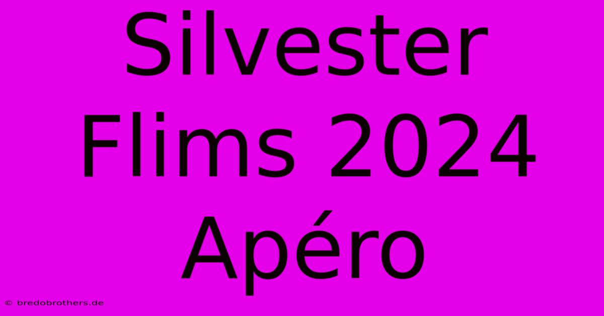 Silvester Flims 2024 Apéro