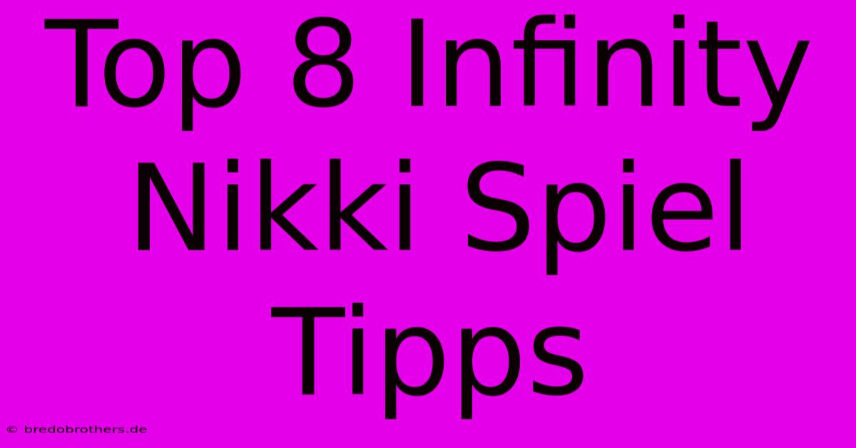 Top 8 Infinity Nikki Spiel Tipps