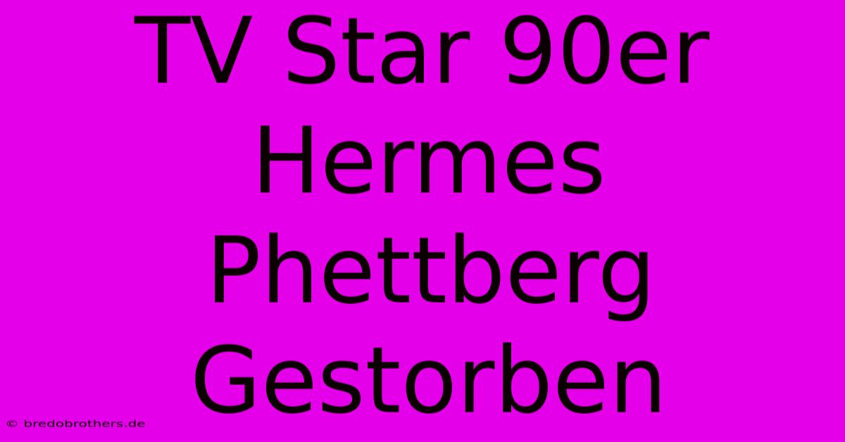 TV Star 90er Hermes Phettberg Gestorben