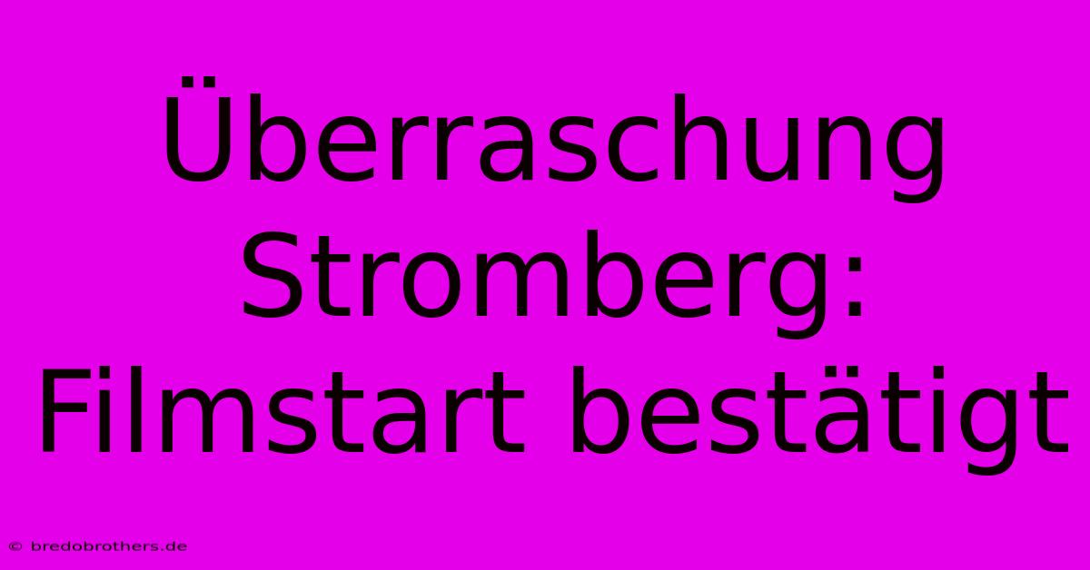 Überraschung Stromberg: Filmstart Bestätigt