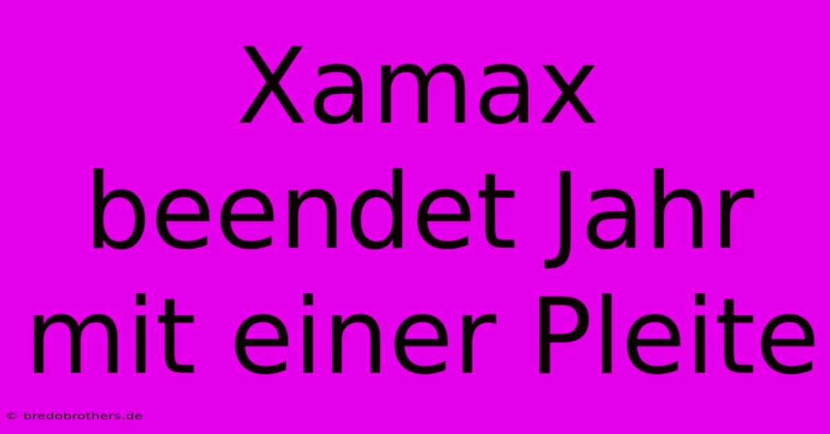 Xamax Beendet Jahr Mit Einer Pleite